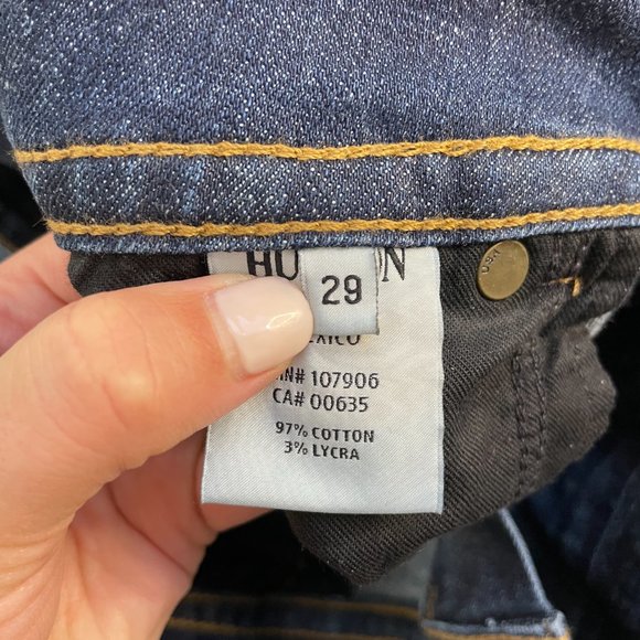 Hudson Bootcut Flap Pocket Jeans - Size 26 - Picture 8 of 11